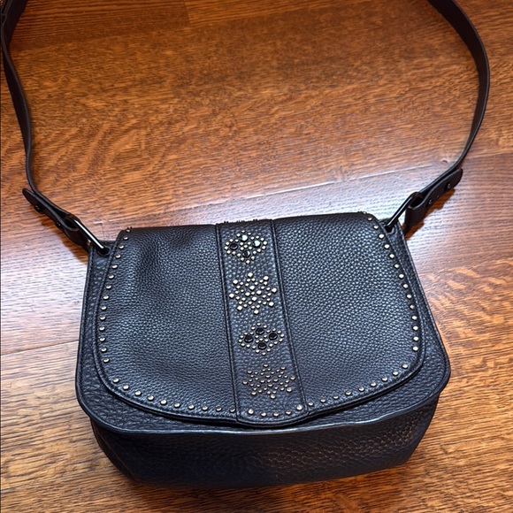 Rebecca Minkoff Black Crossbody Bag with Studded Detailing - Picture 4 of 6